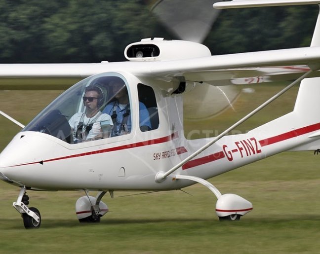 Полет на самолете Sky Arrow 450T