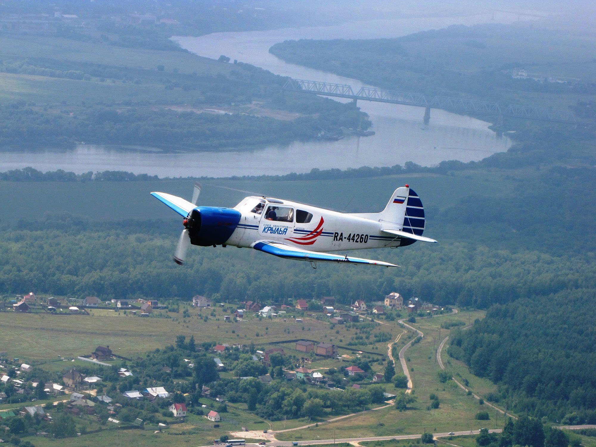 Полет на самолете Як-18Т: ознакомительный полет
